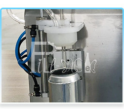 2 Kafa Gazlı Makine Ekipmanını Doldurabilir Yarı Otomatik 330ML 90mm