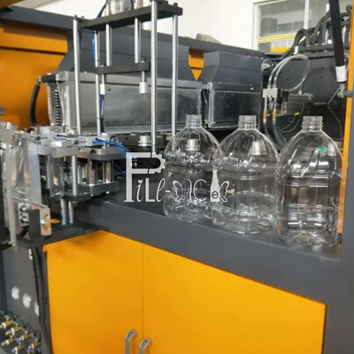3 - 5L için 190mm 1 Kavite PET Şişe Şişirme Makinesi Tam Otomatik