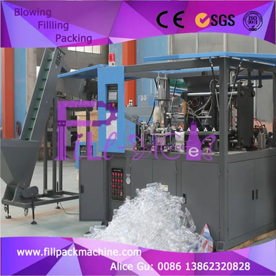 Tam Otomatik PET Şişe Şişirme Makinesi / Ekipman 3 - 5L İçin 2 Boşluk