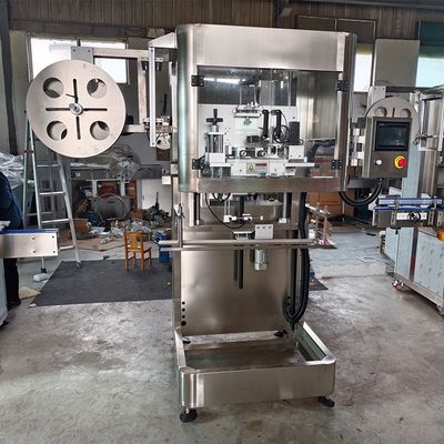 Plastik Varil 5 Galon Su Makinesi Otomatik Paketleme Ekipmanları Shrink Dolum