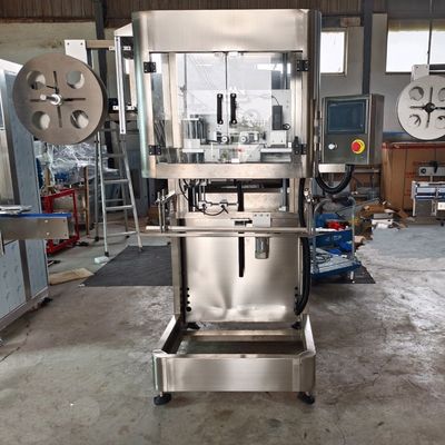 Plastik Varil 5 Galon Su Makinesi Otomatik Paketleme Ekipmanları Shrink Dolum