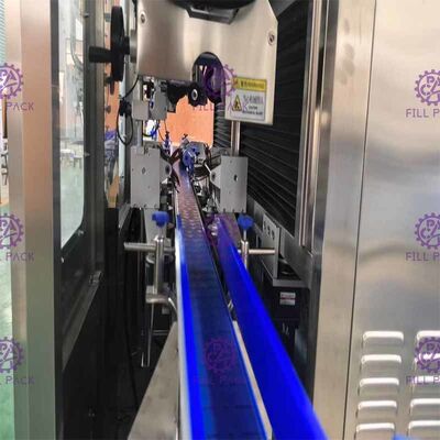 Tam Otomatik Shrink Sleeve Etiketleme Makinesi Buharlı Shrinkli Gövde İçin Çift Kafa