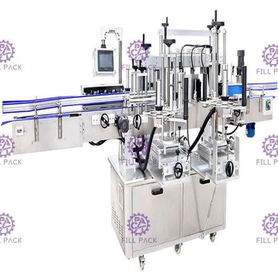 Çift veya Üç Taraflı Yapışkanlı Etiket Şişe Etiketleme Etiketleme Makinesi Ekipman Hattı Tesisi