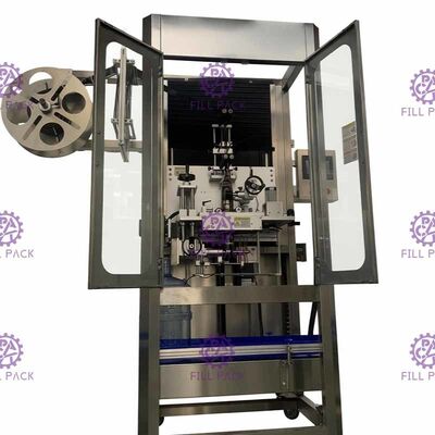 Tek Kafa Boyun Etiketleme Galon Etiketleme Makinesi Tam Otomasyon 300BPM