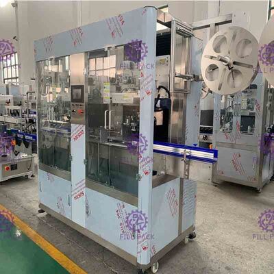 Çift Kafa Streç Kol Aplikatör Makinesi PLC Programlanabilir Kontrol