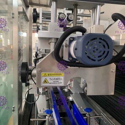 Çift Kafa Streç Kol Aplikatör Makinesi PLC Programlanabilir Kontrol