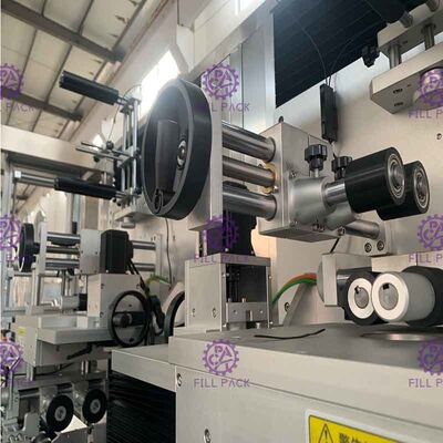 Çift Kafa Streç Kol Aplikatör Makinesi PLC Programlanabilir Kontrol