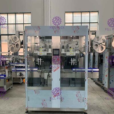 1L Pet Şişe Etiketleme Makinesi Panasonic Motor Kol Aplikatörü 400BPM