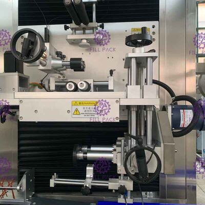 1L Pet Şişe Etiketleme Makinesi Panasonic Motor Kol Aplikatörü 400BPM