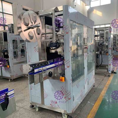 1L Pet Şişe Etiketleme Makinesi Panasonic Motor Kol Aplikatörü 400BPM