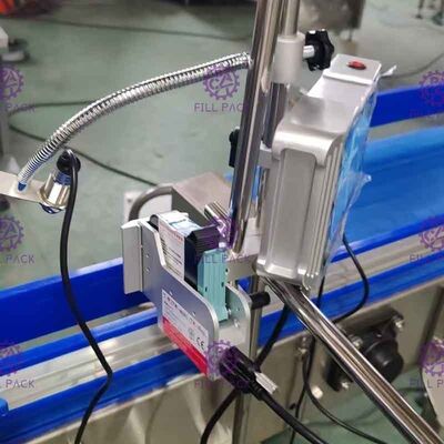 Yüksek Çözünürlüklü 200DPI Otomatik Çevrimiçi Endüstriyel Mürekkep Püskürtmeli Tarih Kodlayıcı