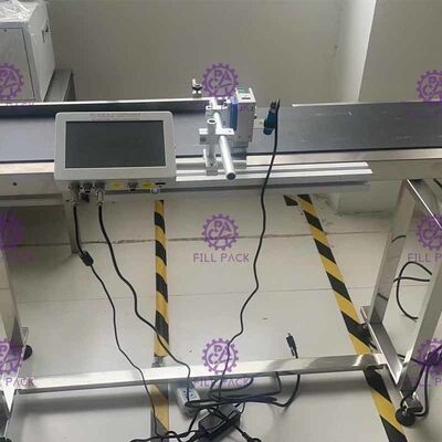 Yüksek Çözünürlüklü 200DPI Otomatik Çevrimiçi Endüstriyel Mürekkep Püskürtmeli Tarih Kodlayıcı