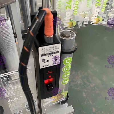 Tüneli Küçülen, şişeler için İşleme Manuel Şişe Etiketleme Makinası İçki