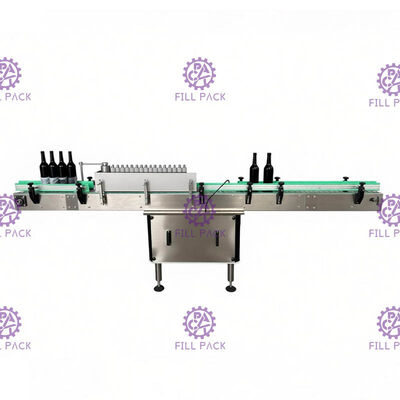 Yuvarlak Cam Kavanoz Otomatik Etiketleme Makinesi Yüksek Hızlı Islak Tutkal