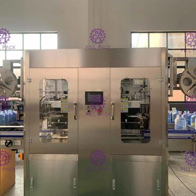 Endüstriyel Otomatik Etiketleme Makinası, İçecek Çift Kafa Sleeve Etiketleme Sistemi Şişe