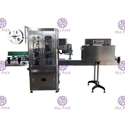 3000BPH Şişe Etiketleme Makinası Sıcak Hava Fonksiyonu Kolay Ayarlanabilir Yükseklik