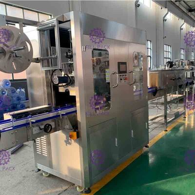 SUS 304 Çift Yönlü Şişe Etiketleme Makinesi, Yüksek Hızlı