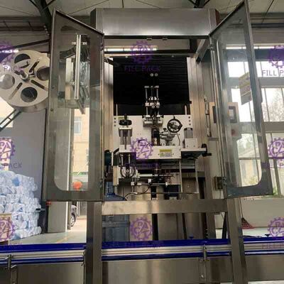 0-50BPM Paslanmaz Çelik Galon Şişesi Etiketleme Makinesi PLC Kontrolü