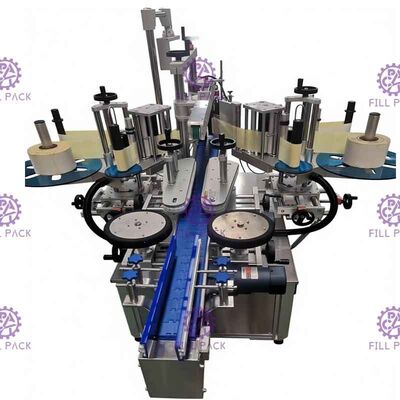 1200W Endüstriyel Yağlı Şişe Etiketleme Ekipmanı Elektrikle Çalışan Tip