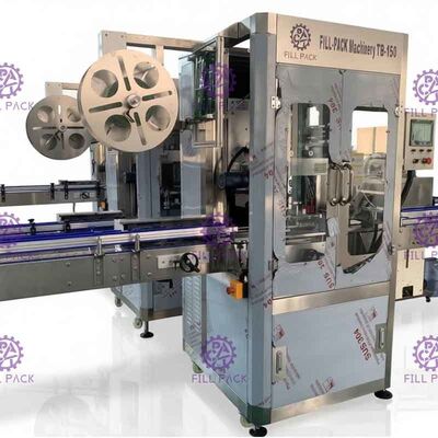 Bir / Tek Kafa PVC PET / Plastik Şişe Kol Shrink Etiketleme / Etiketleme Makinesi / Ekipman / Bitki / Sistem