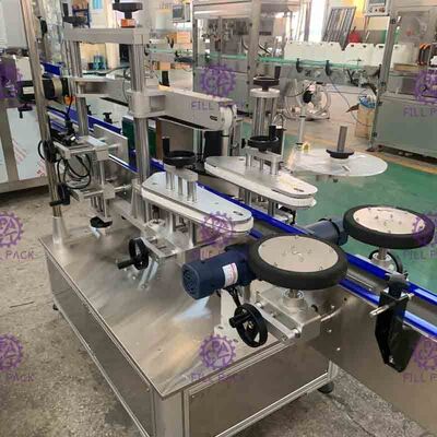 Kendinden Yapışkanlı PET / Plastik Etiket Kare Düz Şişe Etiketleme / Etiketleme Makinesi / Ekipman / Bitki / Sistem