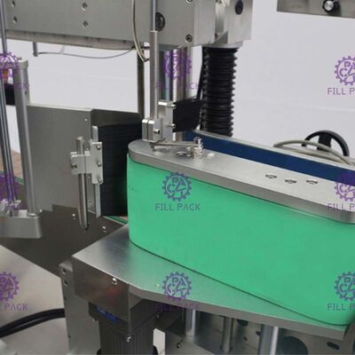 Cam Bira Şişesi İçin Çift Taraflı Etiket Etiketleme Makinesi Doğruluk +/- 1mm