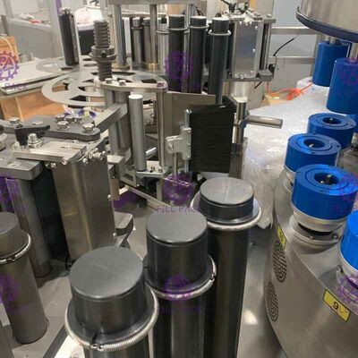 İki / Çift Baş Boyun Vücut Yapışkanlı Etiket Etiketleme / Etiketleme Makinesi / Ekipman / Hat / Bitki / Sistem / Birim