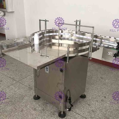 Döner şişe toplayıcı akümülatör masa / makine / ekipman / hat / bitki / sistem alma açın