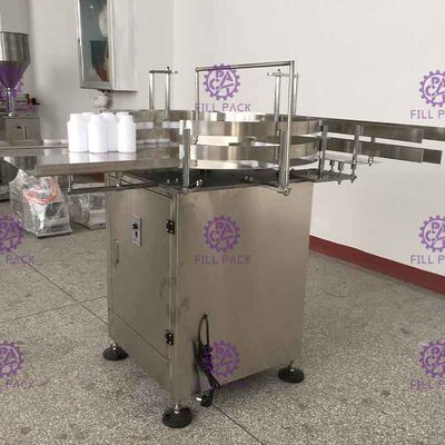 Döner şişe toplayıcı akümülatör masa / makine / ekipman / hat / bitki / sistem alma açın