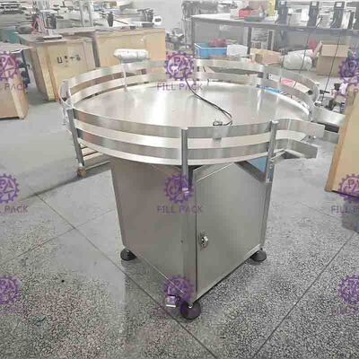 Süt Cam Şişe 0.37kW Yarı Otomatik Döner Şişe Ayıklama Makinası