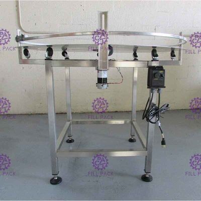Su Üretim Hattı İçin Makinesi Rotary Tipi Sıralama Yarı Otomatik Cam Şişe