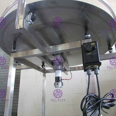 Su Üretim Hattı İçin Makinesi Rotary Tipi Sıralama Yarı Otomatik Cam Şişe