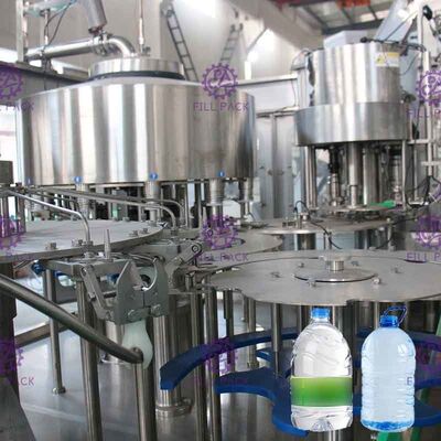 Şişelenmiş Su Maker için Yüksek Kapasiteli Şişelenmiş İçmesuyu Dolum Makinesi