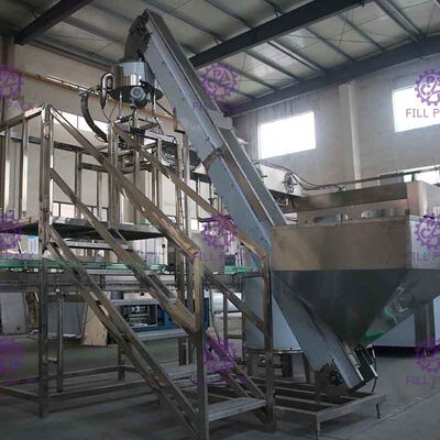 Şişelenmiş Su Maker için Yüksek Kapasiteli Şişelenmiş İçmesuyu Dolum Makinesi
