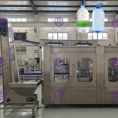 3L / 5L / 10L Maden Suyu Plastik Şişe 2 In 1 Üretim Ekipmanları / Tesis / Makine / Sistem / Hat