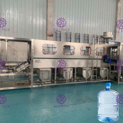 2 Line 5 Galon Su Dolum Makinesi / Minear Su İçin Bitki 300 BPH