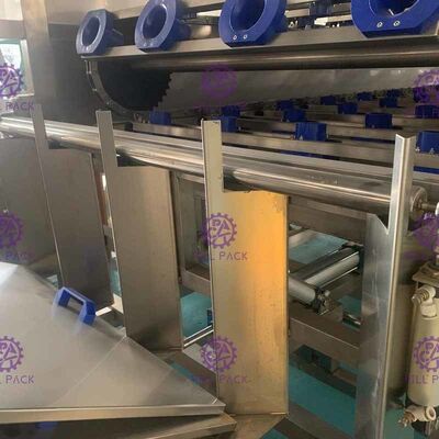 Galon Şişe Kapama Makinesi 600 Varil / H ile 1 Su Dolum Hattı 3 Otomatik