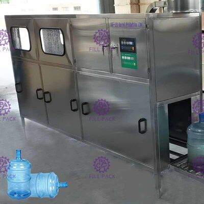 Saf su şişeleme dolum makinesi 3 in 1 Monoblok sıvı dolgu malzemeleri