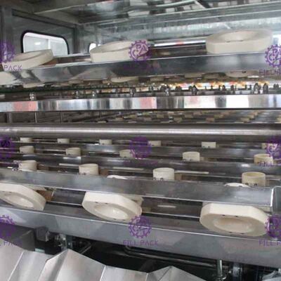 Monoblok PLC 5 Galon Su Dolum Makinesi Kayış Kapatma İşlevi