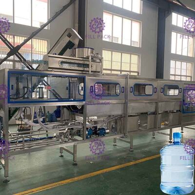 5 Galon Plastic Bottle ile 1 Su Dolum Makinası 3 Otomatik