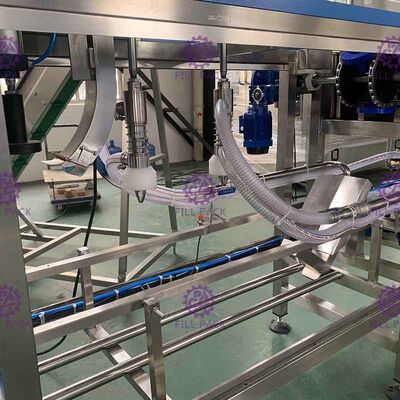 İçme Suyu İçin 200BPH Otomatik 5 Galon Su Dolum Makinesi