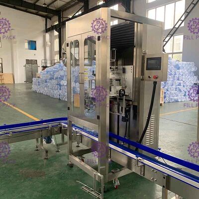 Bir Yapısı Sistem Üç Dolum 200BPH Doğrusal 5 Galon Su Varil