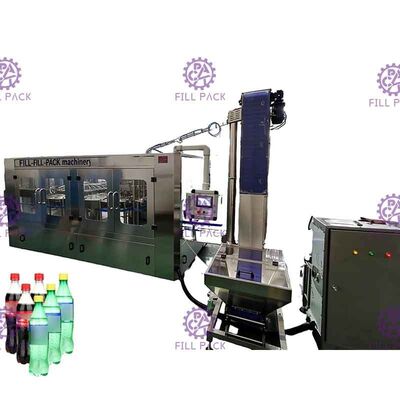 40 kafa PET Şişe Cola / Fanta / Sprite / gazlı içecek Dolum makinesi