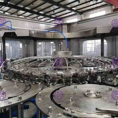 Makine İçecek Şişe Filler Dolum Makinesi Endüstriyel Gazlı İçecek