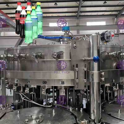 Makine İçecek Şişe Filler Dolum Makinesi Endüstriyel Gazlı İçecek