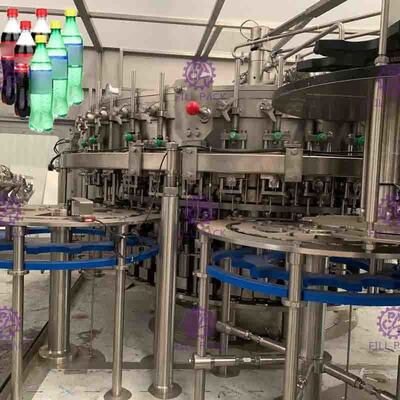Soda Su İçin Dolum Makinesi Tam Otomatik DCGF Gazlı İçecek / Bira