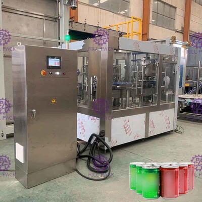 Yüksek Hızlı Coke Dolum Hattı Can 1 PLC de Makinesi, 2 Dolum