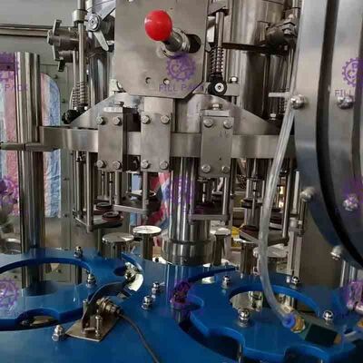 3 Suyu İçecek / Şarap Makinası Kapatma Monoblok Yıkama Dolum 1'de
