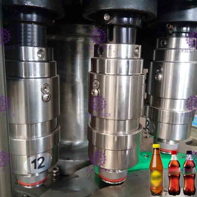 Gazlı içecekler için Otomatik 8000BPH Plastik Meşrubat Dolum Hattı