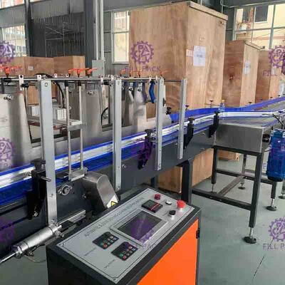 Otomatik L Tipi PE Shrink Film Sarıcı Su İçecek PET Cam Şişe Can Ekipmanları